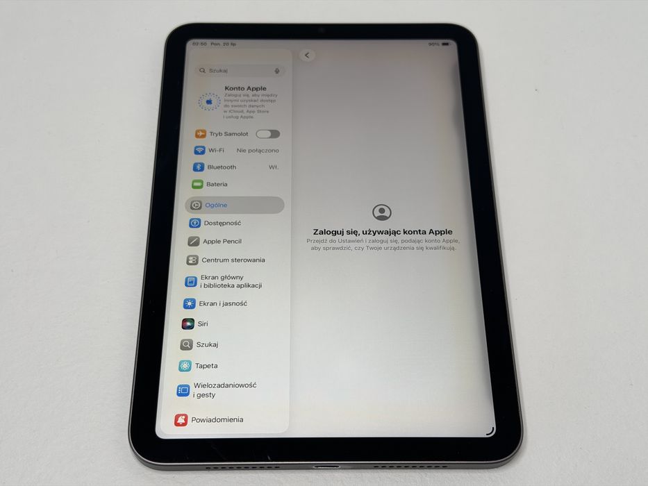 iPad mini 6 (A2567) - 64GB - wada - faktura VAT 23%