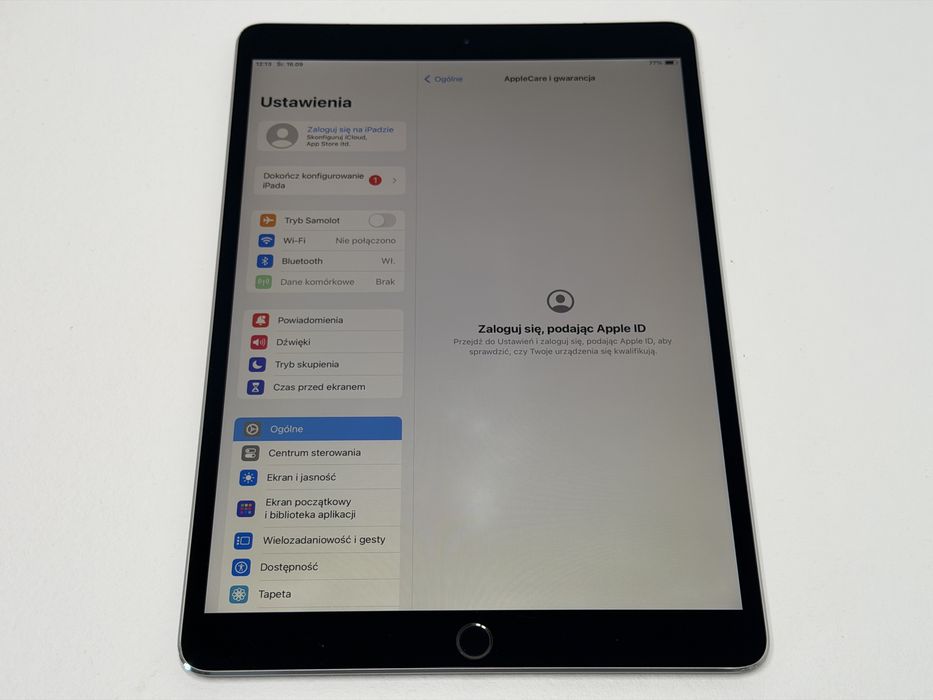 iPad Pro 10.5 (A1709) - 64GB - Cellular (LTE) - Space Gray - faktura VAT 23%