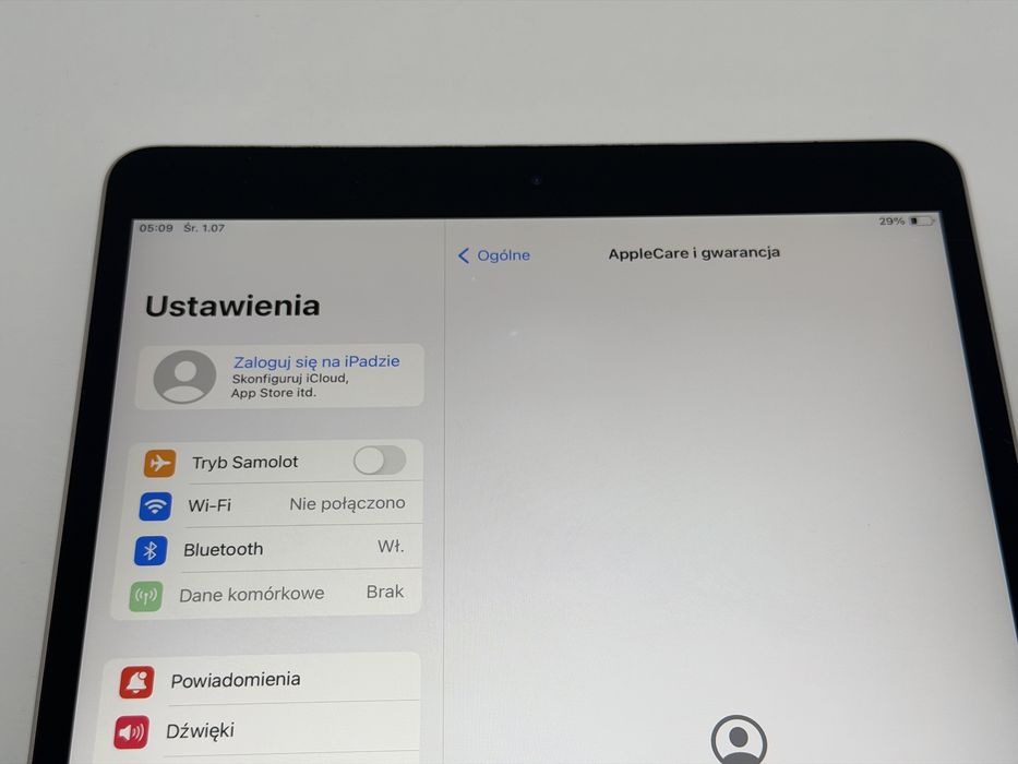 iPad Pro 10.5 (A1709) - 64GB - Cellular (LTE) - faktura VAT 23%