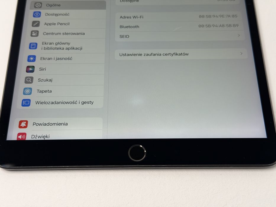 iPad Air 3 (A2152) - 64GB - faktura VAT 23%