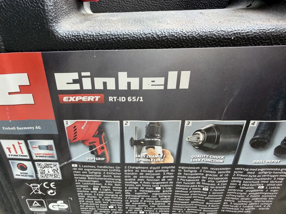 Wiertarka udatowa Einhell RT-ID 65 - 650W - faktura VAT 23%