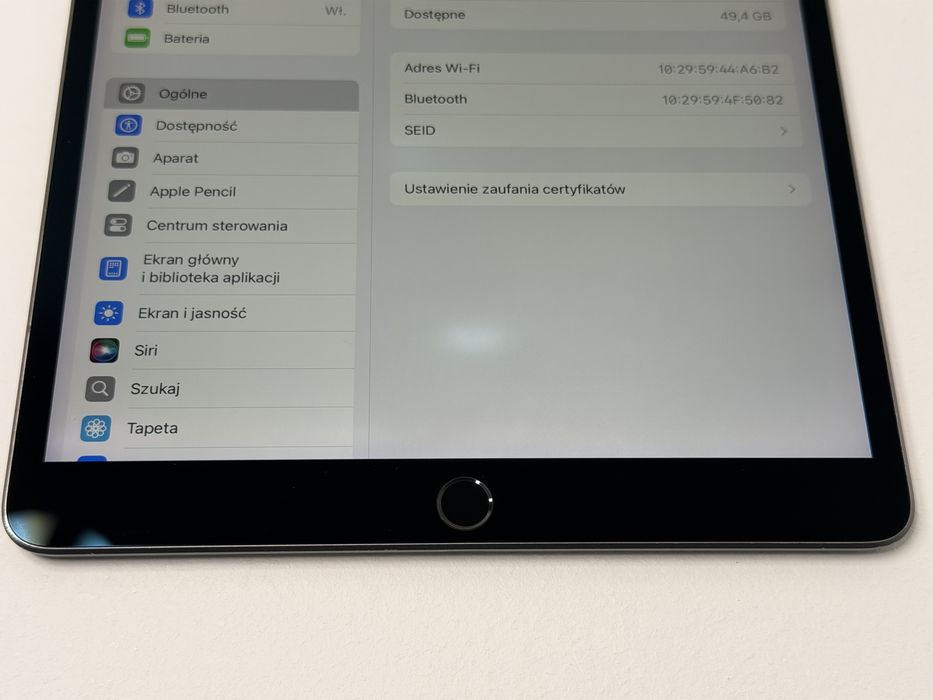 iPad Air 3 (A2152) - 64GB - faktura VAT 23%