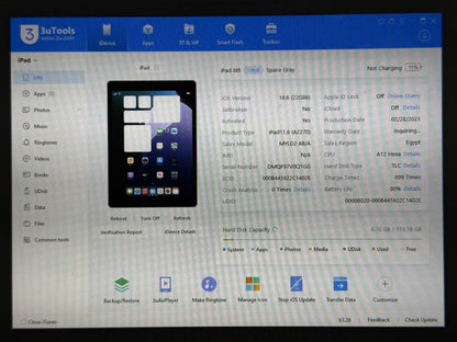 iPad 8. gen. (A2270) - 128GB - faktura VAT 23%
