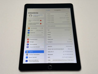 iPad Pro 9.7 (A1674) - 32GB - Cellular (LTE) - wada - faktura VAT 23%