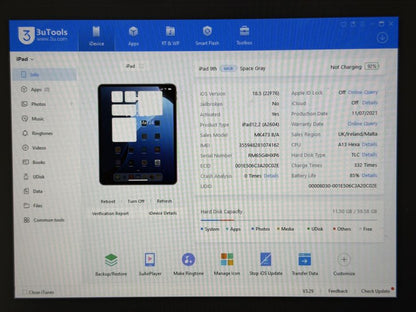 iPad 9. gen. (A2604) - 64GB - Cellular (LTE) - faktura VAT 23%