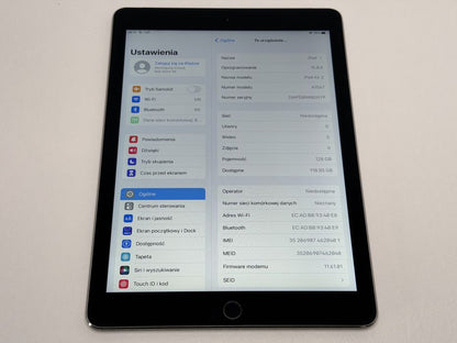 iPad Air 2 (A1567) - 128GB - Cellular (LTE) - faktura VAT 23%