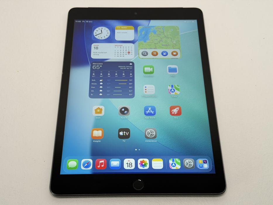iPad 9. gen. (A2603) - 64GB - Cellular (LTE) - Space Gray - faktura VAT 23%