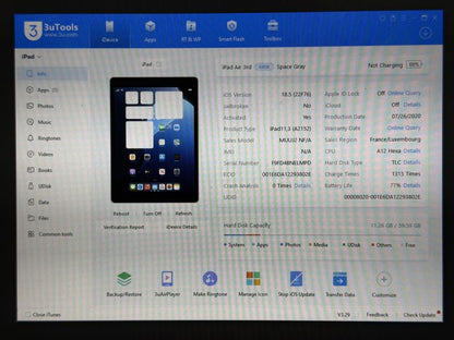 iPad Air 3 (A2152) - 64GB - faktura VAT 23%