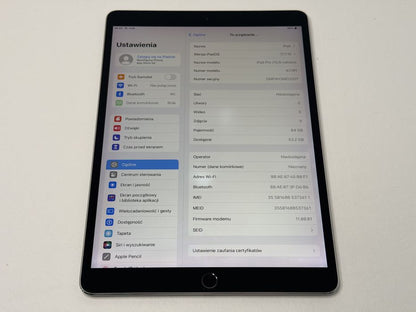 iPad Pro 10.5 (A1709) - 64GB - Cellular (LTE) - faktura VAT 23%