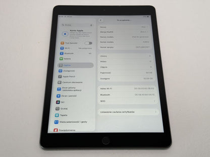 iPad 9. gen. (A2602) - 64GB - Space Gray - faktura VAT 23%