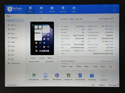 iPad Air 3 (A2152) - 64GB - faktura VAT 23%