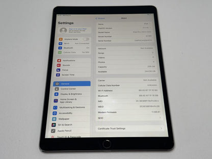 iPad Pro 10.5 (A1709) - 256GB - Cellular (LTE) - Space Gray - faktura VAT 23%