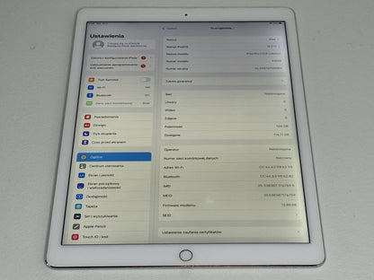 iPad Pro 12.9 1. gen. (A1652) - 128GB - Cellular (LTE) - faktura VAT 23%