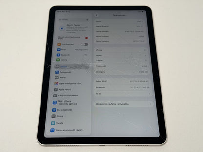 iPad Air 5 (A2588) - zbity - faktura VAT 23%