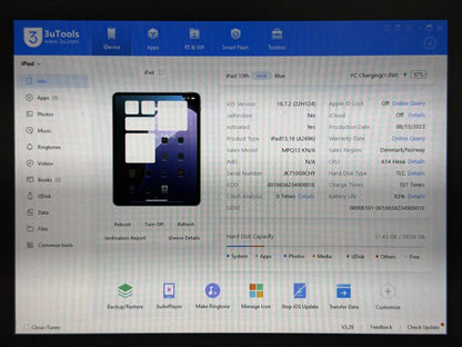 iPad 10. gen. (A2696) - 64GB - faktura VAT 23%