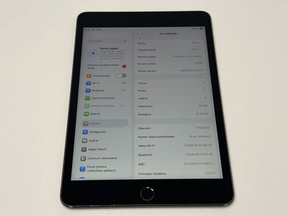 iPad mini 5 (A2124) - Cellular (LTE) - 64GB - faktura VAT 23%