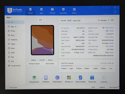 iPad 9. gen. (A2602) - 64GB - Space Gray - faktura VAT 23%