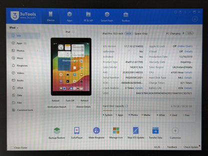iPad Pro 10.5 (A1709) - 64GB - Cellular (LTE) - faktura VAT 23%