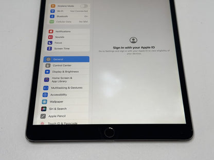 iPad Pro 10.5 (A1709) - 256GB - Cellular (LTE) - Space Gray - faktura VAT 23%