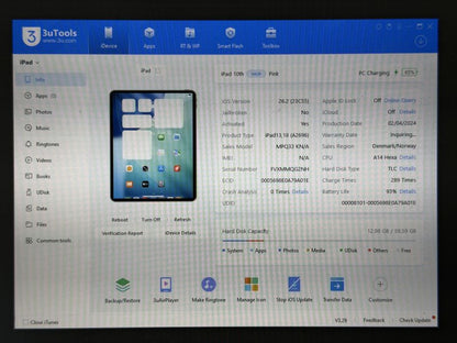 iPad 10. gen. (A2696) - 64GB - faktura VAT 23%