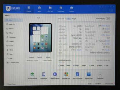 iPad mini 7 (A2993) - 128GB - faktura VAT 23%