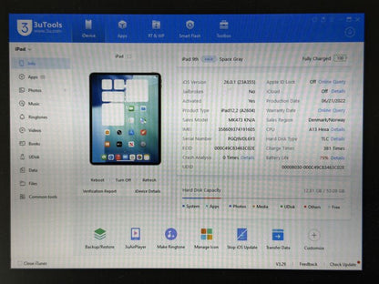 iPad 9. gen. (A2604) - 64GB - Cellular (LTE) - faktura VAT 23%