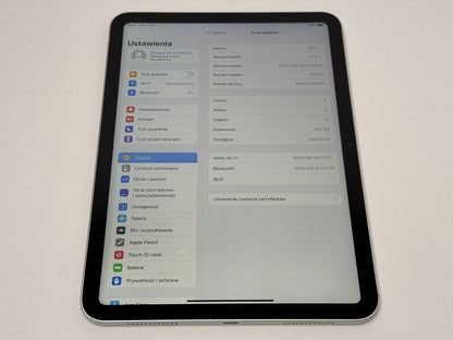iPad 10. gen. (A2696) - 256GB - Silver - faktura VAT 23%