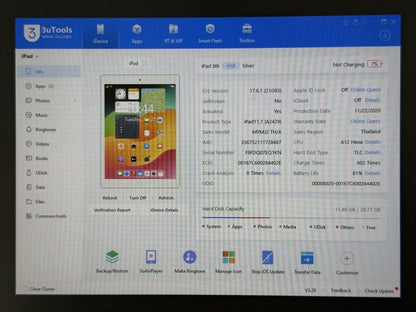 iPad 8. gen. (A2429) - 32GB - Cellular (LTE) - faktura VAT 23%