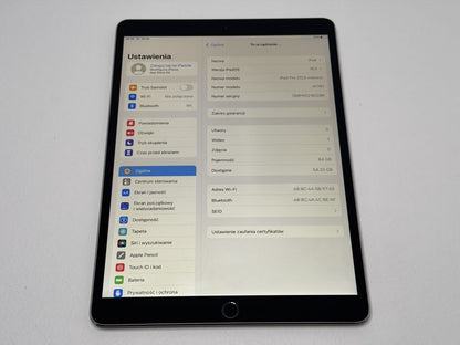 iPad Pro 10.5 (A1701) - 64GB - Space Gray - faktura VAT 23%