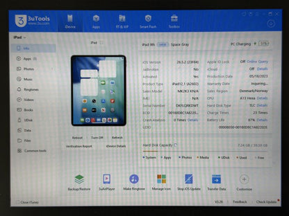 iPad 9. gen. (A2602) - 64GB - Space Gray - faktura VAT 23%