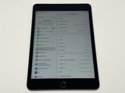 iPad mini 5 (A2124) - Cellular (LTE) - 64GB - pęknięty - faktura VAT 23%