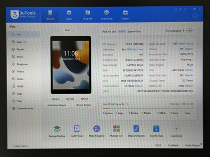 iPad Air 2 (A1567) - 128GB - Cellular (LTE) - faktura VAT 23%