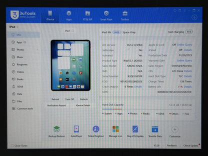 iPad 9. gen. (A2602) - 64GB - Space Gray - faktura VAT 23%