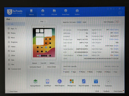 iPad Pro 10.5 (A1701) - 256GB - faktura VAT 23%