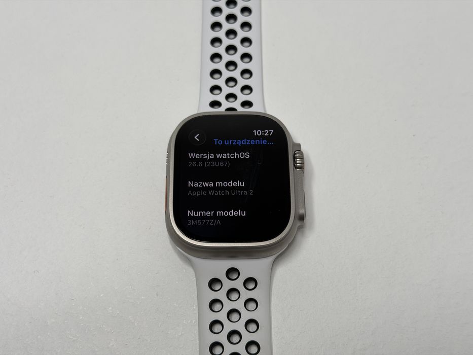 Apple Watch Ultra 2 49mm (A2986) - Natural Titanium - faktura VAT 23%