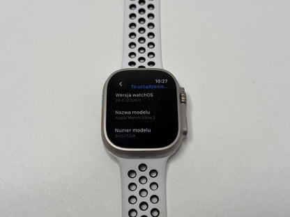 Apple Watch Ultra 2 49mm (A2986) - Natural Titanium - faktura VAT 23%