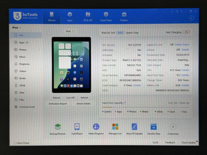 iPad Air 3 (A2152) - 64GB - faktura VAT 23%