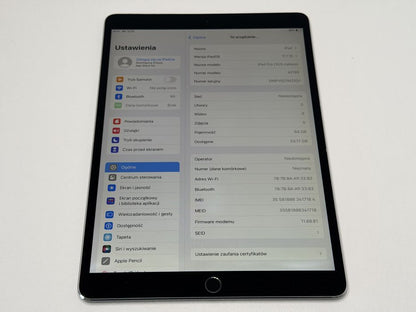 iPad Pro 10.5 (A1709) - 64GB - Cellular (LTE) - faktura VAT 23%