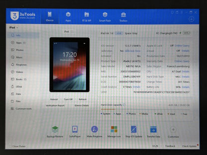 iPad Air 1 (A1475) - 32GB - Cellular (LTE) - faktura VAT 23%