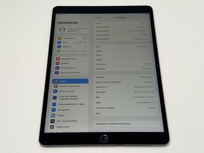 iPad Pro 10.5 (A1709) - 64GB - Cellular (LTE) - faktura VAT 23%