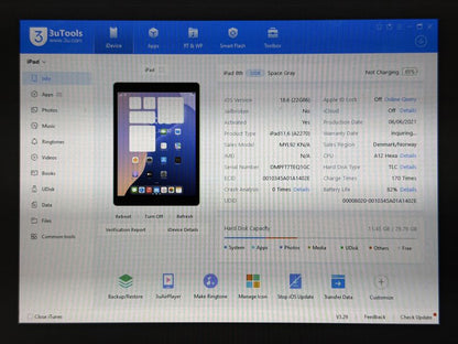iPad 8. gen. (A2270) - 32GB - faktura VAT 23%