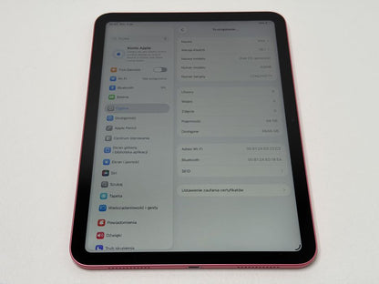 iPad 10. gen. (A2696) - 64GB - Pink - faktura VAT 23%