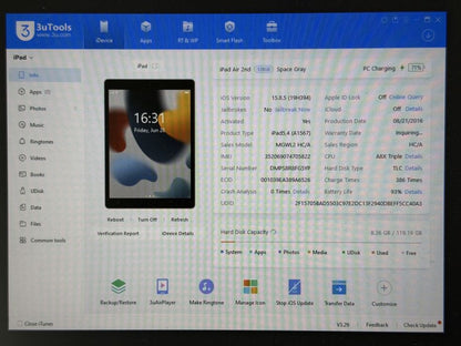 iPad Air 2 (A1567) - 128GB - Cellular (LTE) - faktura VAT 23%