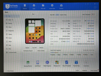 iPad 9. gen. (A2602) - 64GB - faktura VAT 23%