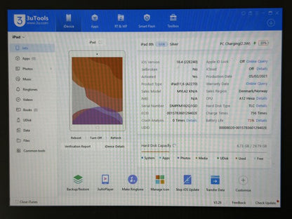 iPad 8. gen. (A2270) - 32GB - faktura VAT 23%