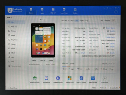 iPad Pro 10.5 (A1701) - 64GB - zbity - faktura VAT 23%
