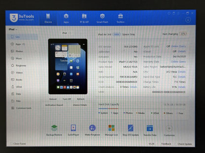 iPad Air 3 (A2152) - 64GB - faktura VAT 23%