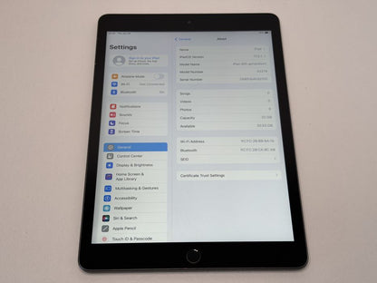 iPad 8. gen. (A2270) - 32GB - Space Gray - faktura VAT 23%