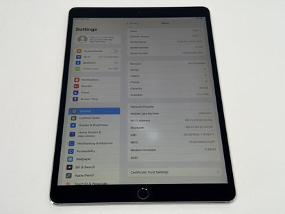 iPad Pro 10.5 (A1709) - 64GB - Cellular (LTE) - Space Gray - faktura VAT 23%