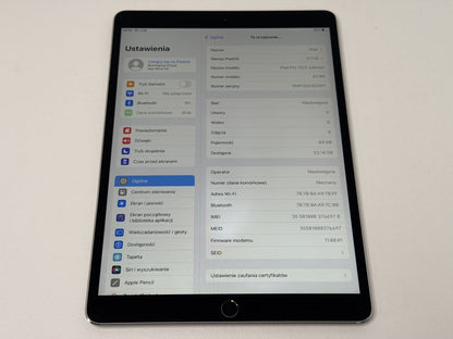 iPad Pro 10.5 (A1709) - 64GB - Cellular (LTE) - faktura VAT 23%
